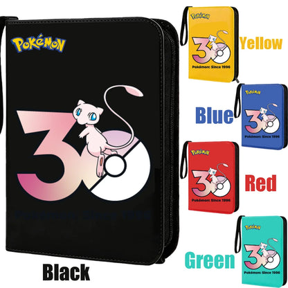 Pokemon 30th Anniversary 400 Zipper Album Card Storage Book
