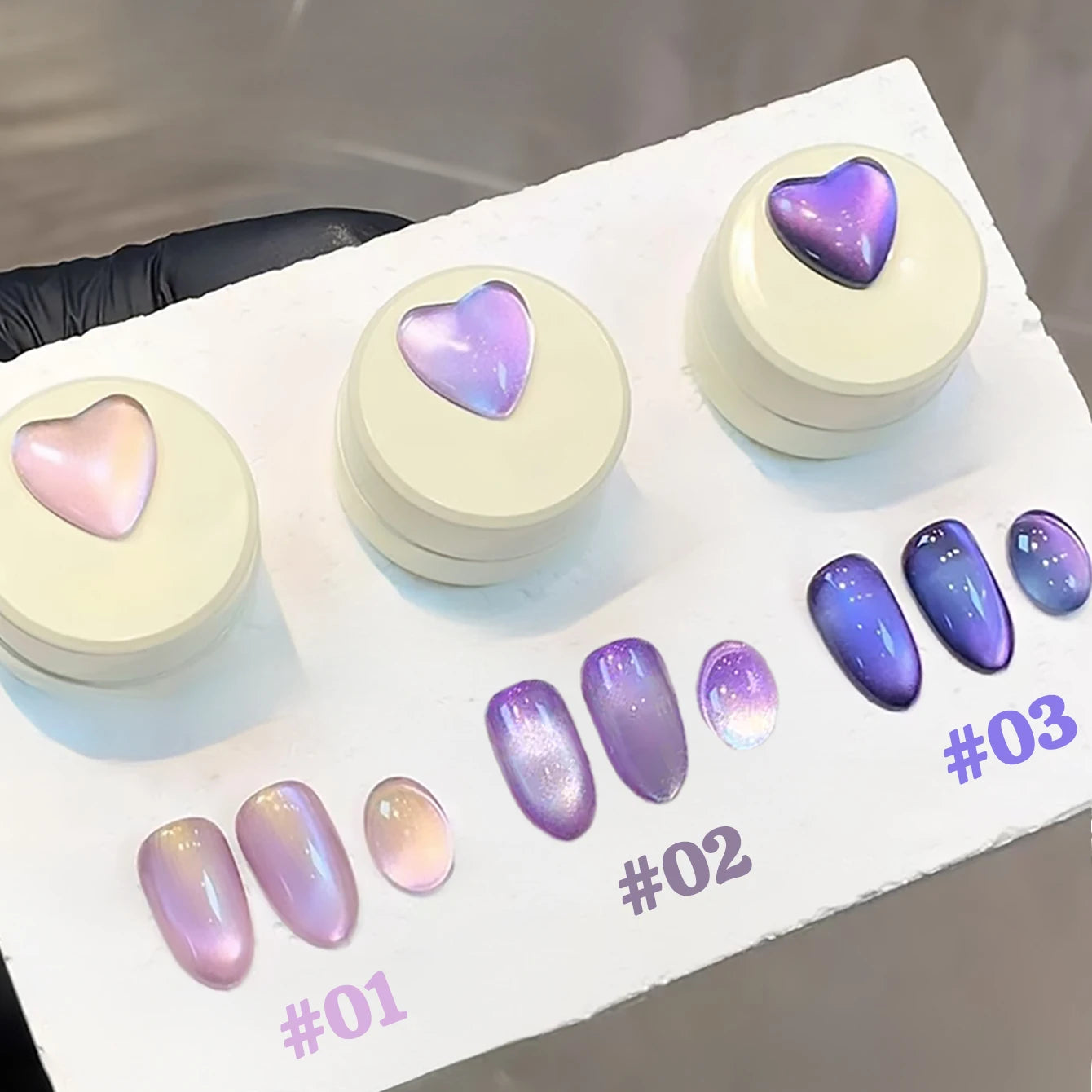 ZH Super Bright 12 Constellations Cat Eye Gel Nail Polish 2025 New Autumn Winter Whitening Glass Bead Nail Art Nail Supplies