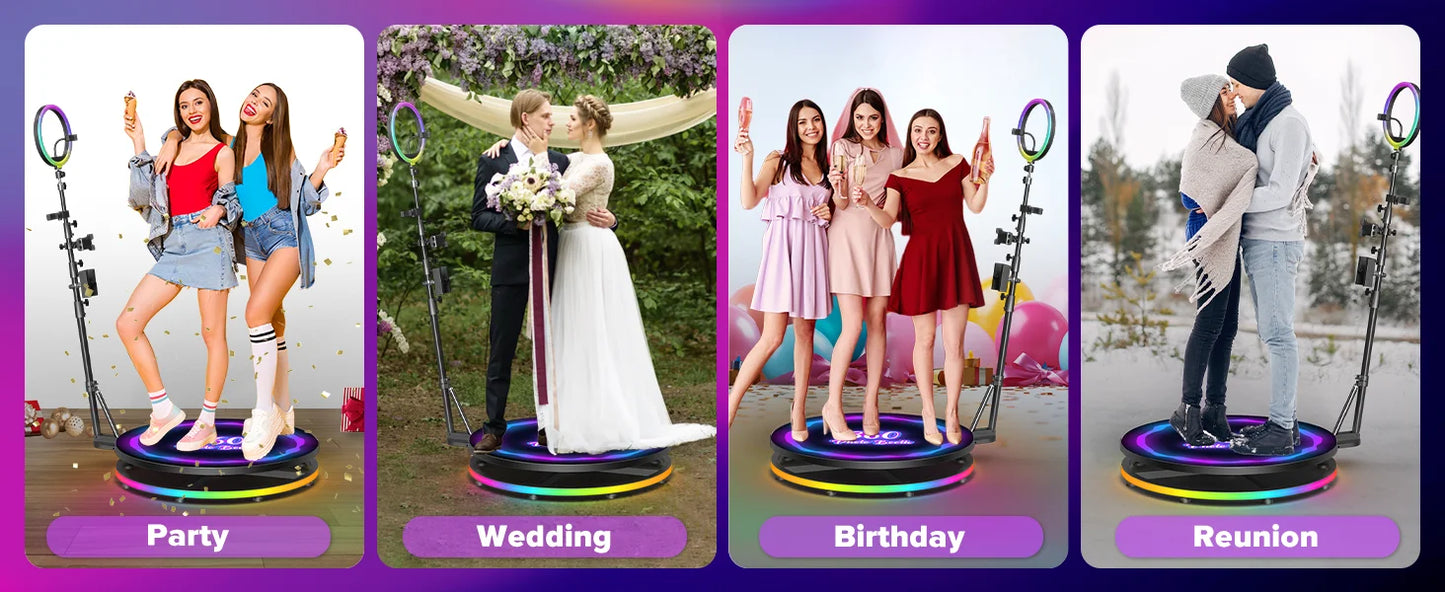 360° Photo Booth Machine