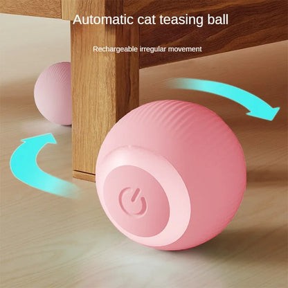 Automatic Rolling Cat Toy.