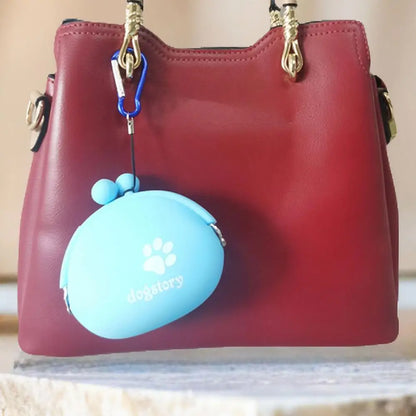 Silicone Dog Treat Pouch Dog Training Container Dog Treat Carrier Holder Puppy Treat Snack Bag with Clip dog Food Storage Bag