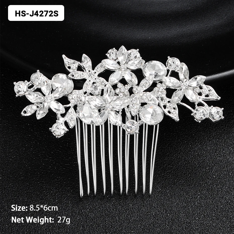 Crystal Bridal Hair Comb.
