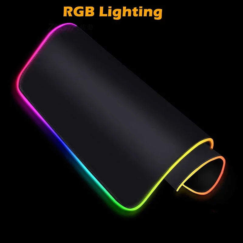RGB Galaxy Milky Way Mouse Pad XXL 90X40 Carpet PC Gamer Computer Keyboard Desk Mat Anti-slip Mousepad Gaming Led Backlight Mats