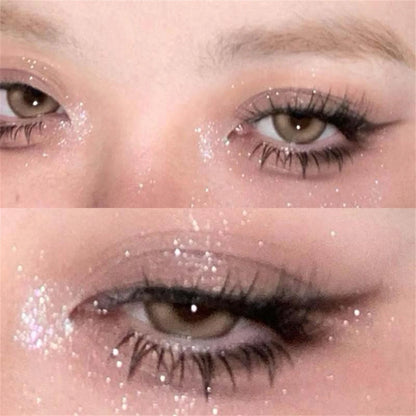 Metallic Glitter Eyeshadow Cream Sparkling Mousse Shimmer Highlighter Pressed Pigments Punk Purple Pearlescent Eyeshadow Palette