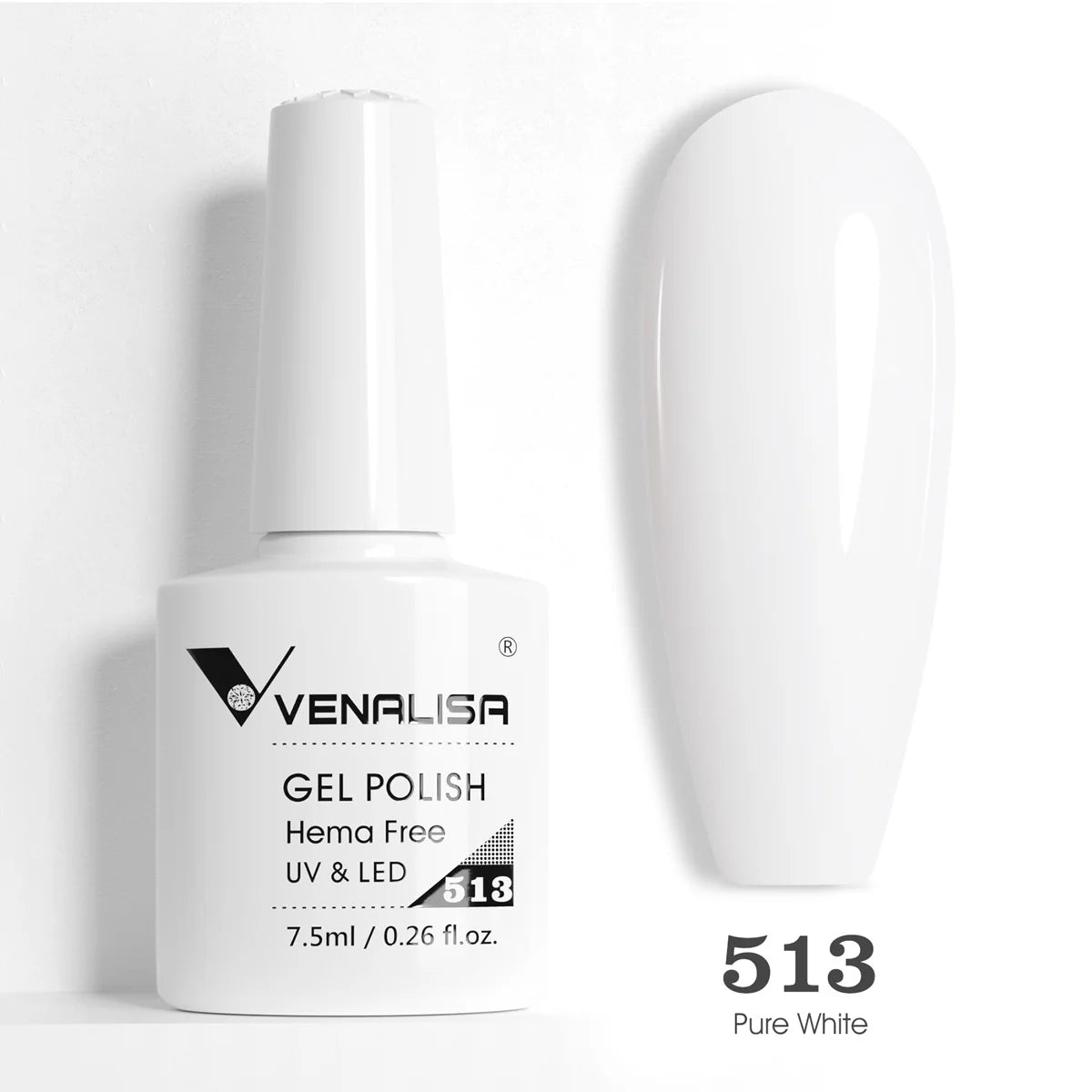 Venalisa VIP5 Nail Gel Polish HEMA/TPO FREE Full Coverage Beautiful Semi Permanent Soak Off UV LED Gel Nail Polish Gel Lacquer