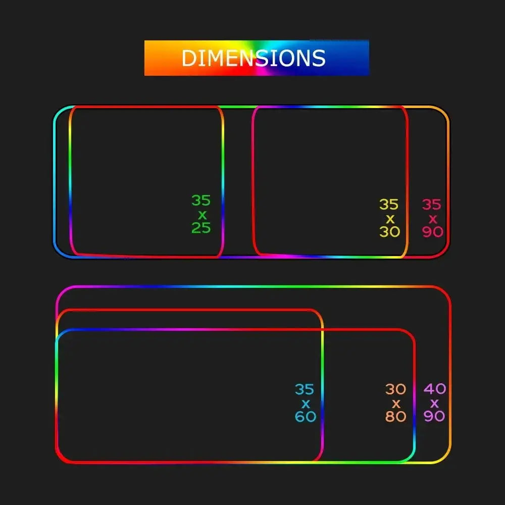 RGB Galaxy Milky Way Mouse Pad XXL 90X40 Carpet PC Gamer Computer Keyboard Desk Mat Anti-slip Mousepad Gaming Led Backlight Mats