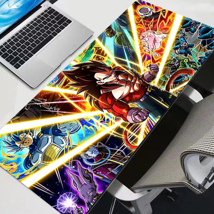 Mouse Pad Anime Gamer Gaming Accessories Varmilo Keyboard PC Computer Desk Mat XXL Carpet DBZ Dragon Ball Z Mousepad