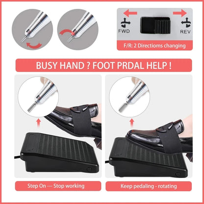 Professional Gel Nail Polish Kit Semi Permanent Gel Varnish Set Nail Art Manicure Kit And UV LED Nail Dryer Electric Nail Drill