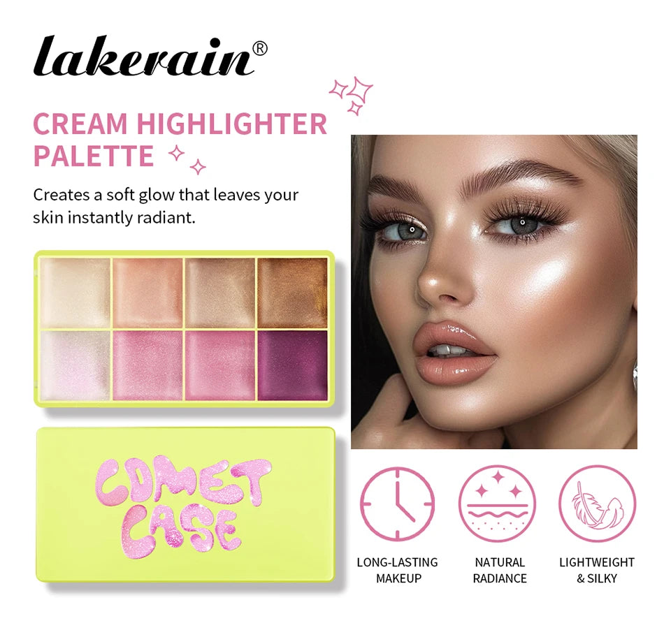 Cream Blush & Highlighter Palette