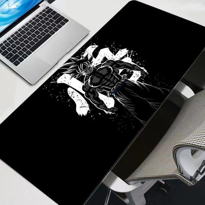 Large Gaming Keyboard Rug Laptop Japan Cool Anime Mouse Pad XXL Black DBZ Dragon Ball Desk Mat PC Gamer Carpet computer Mousepad