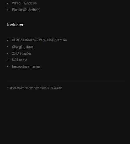 8BitDo Ultimate 2 Controller