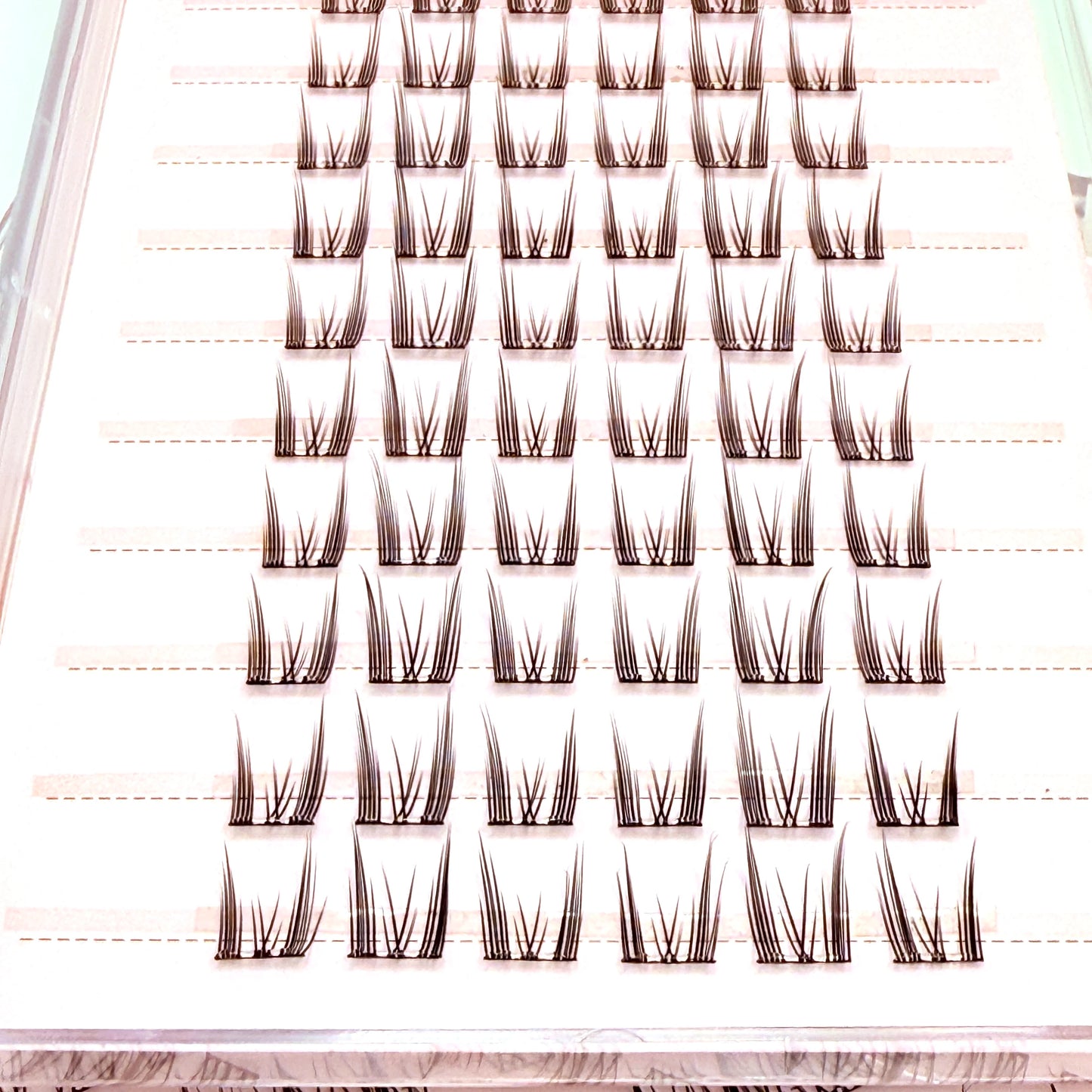 Easy to Apply 10 Rows Self-Adhesive False Eyelashes  for Natural Daily Glam