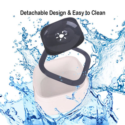 No-Spill Floating Pet Water Bowl