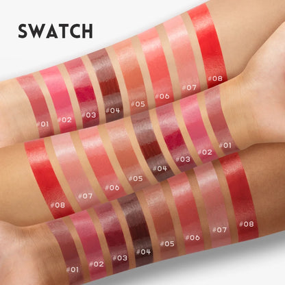 Watery Mirror Gloss Lipstick: Ultra-Hydrating High-Shine Lip Glaze