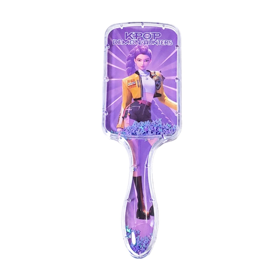 4PCS Anime Cartoon Air Cushion Comb, Portable Hairbrush Perfect Fans Club Gift for Girls and Students