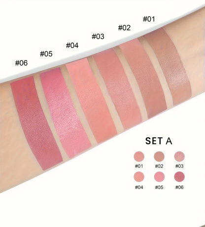 12-Shade Nude Lipstick Kit.