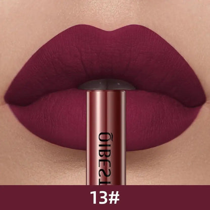 Matte Liquid Lipstick Waterproof Long Lasting Velvet Mate Nude Red Lip Gloss Lint Tube Makeup Cosmetic Lipsticks Lipgloss