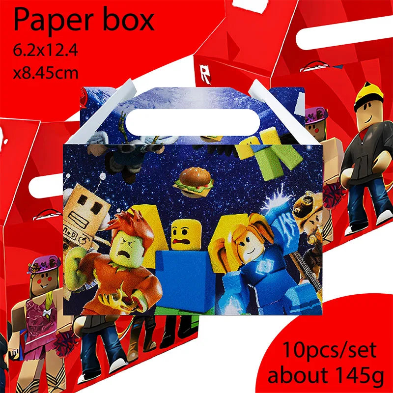 Robot Game Party Favor Gift Boxes 🎮🤖