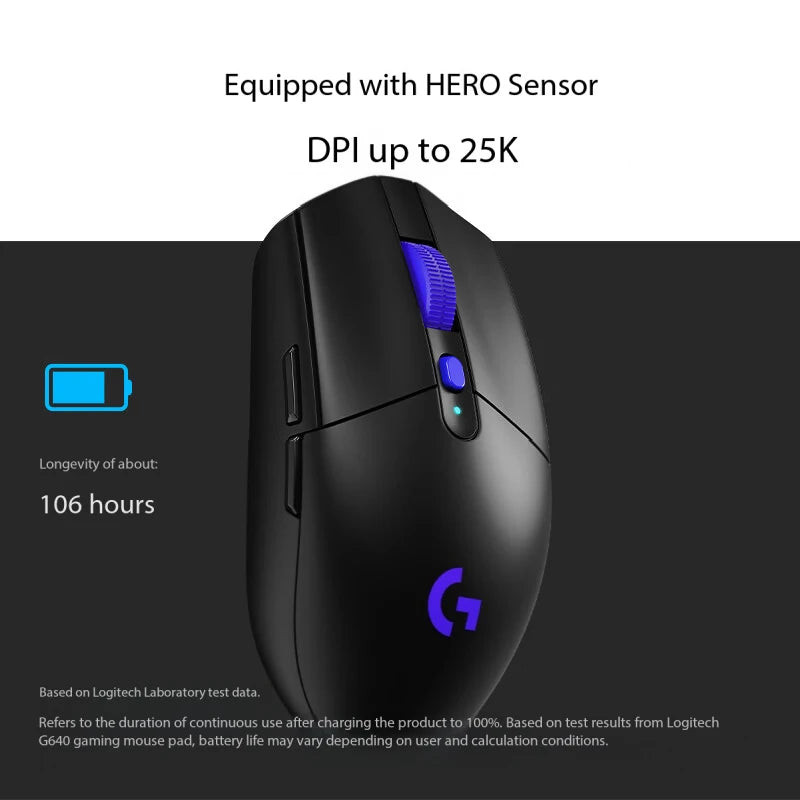 Logitech G304X Wireless Mouse Gaming Esports Mouse League of Legends PUBG FPS Portable Lightweight 57g Birthday Gift G304 X