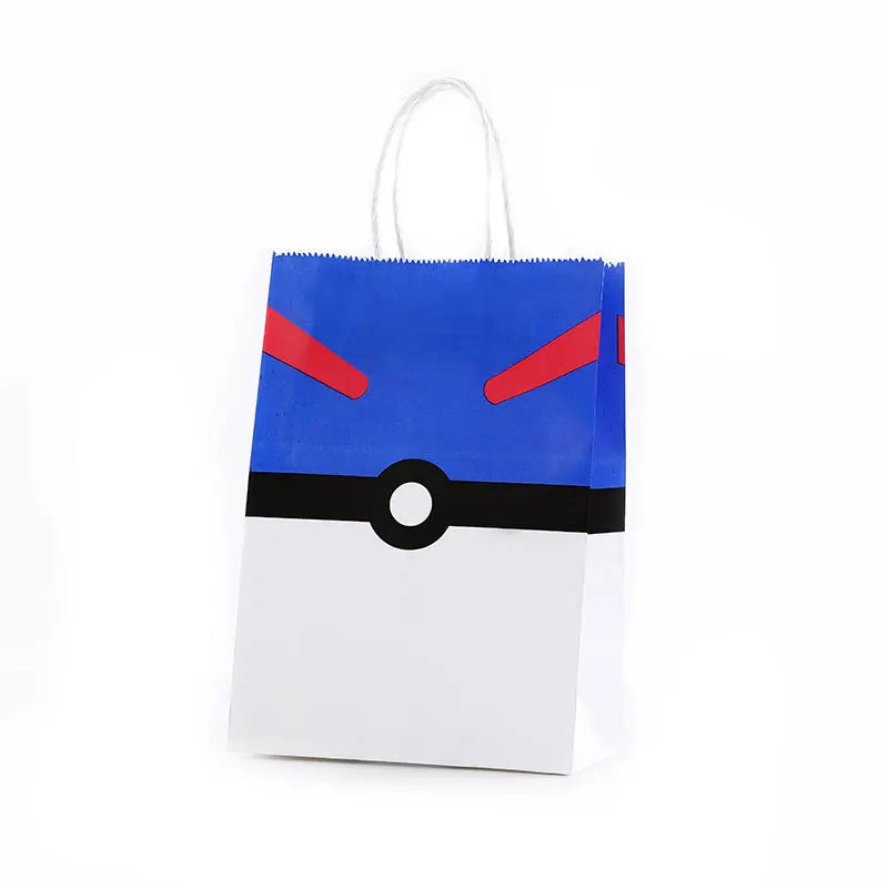 Pokemon Pokeball Paper Gift Bags