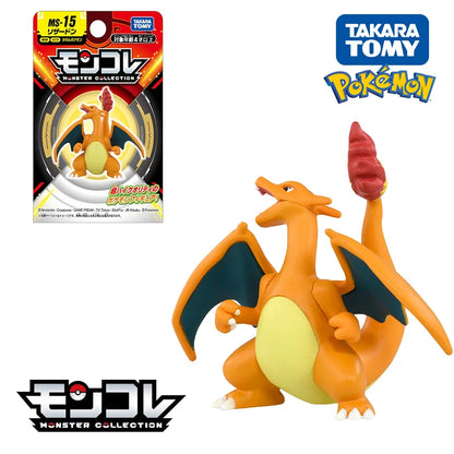 Original TAKARA TOMY Pokemon Figure Toys Mimikyu Maushold Lapras Charizard Umbreon Sylveon Vaporeon Model Dolls Birthday Gifts