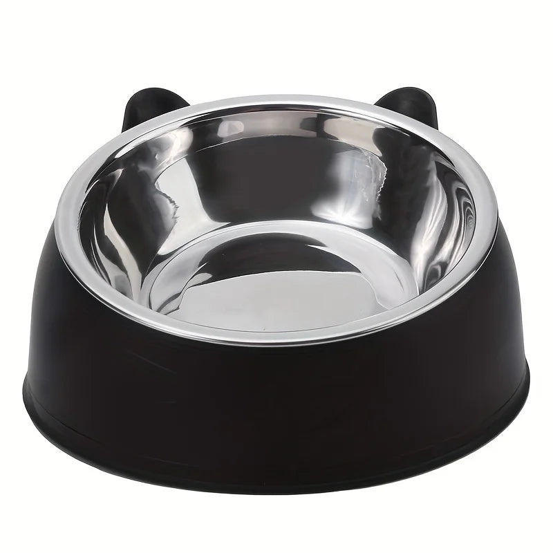 Elevated Stainless Steel Cat Bowl
