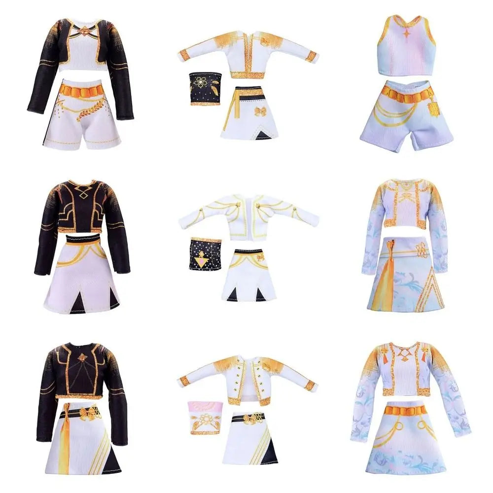 1Pcs Sweet 30cm Size 1/6 BJD Skirt Changing Dress DIY Doll'S Lolita Dress Replace Kids Gift Doll Dress Up Doll Clothing
