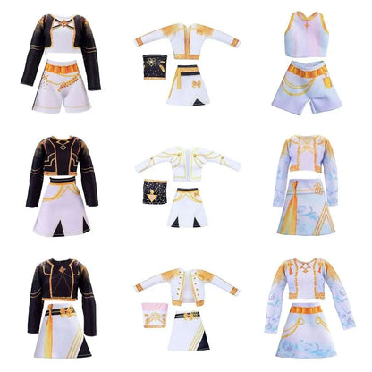 1Pcs Sweet 30cm Size 1/6 BJD Skirt Changing Dress DIY Doll'S Lolita Dress Replace Kids Gift Doll Dress Up Doll Clothing