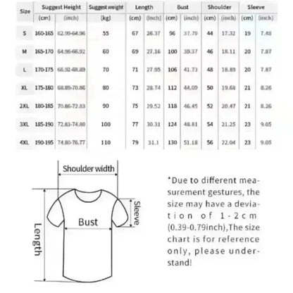 Pokémon Co-branded Loose Plus Size T-shirt 2025 Summer Men's Street Trend Animation Mewtwo Printing Casual Versatile Harajuku
