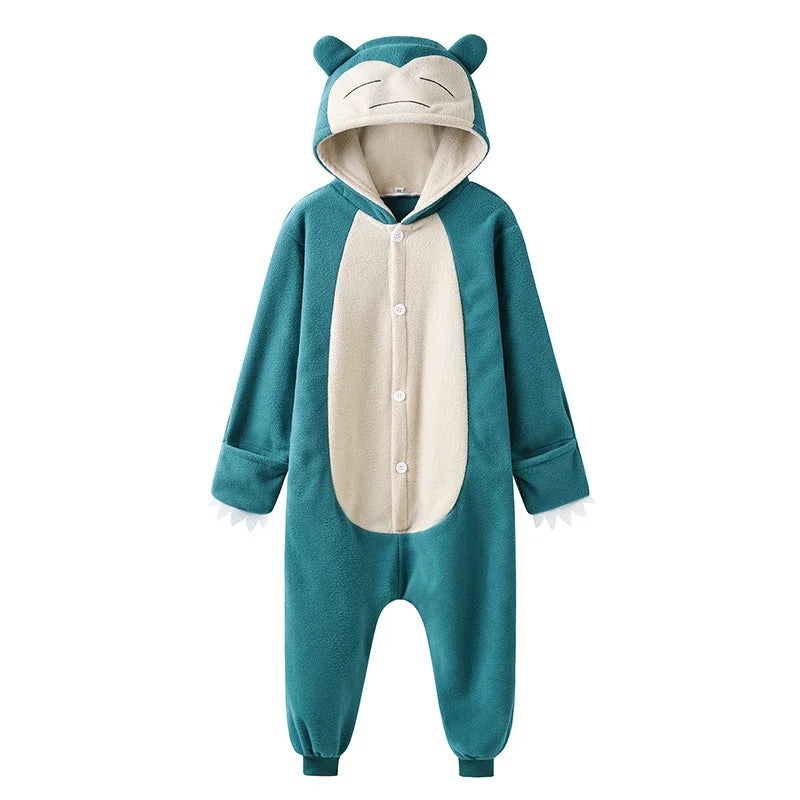 Cartoon Kigurumi Dragon Onesie Boys Halloween Festival Party Cosplay Costume Kids Pajama Children Charizard One Piece Outfit