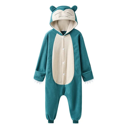 Cartoon Kigurumi Dragon Onesie Boys Halloween Festival Party Cosplay Costume Kids Pajama Children Charizard One Piece Outfit