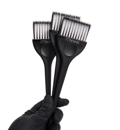 Professional Hair Tinting Brush Home Salon Hairdresser Hair Dyeing Brush Coloured Soft Bristles Balayage Brush Hair Tinting Tool