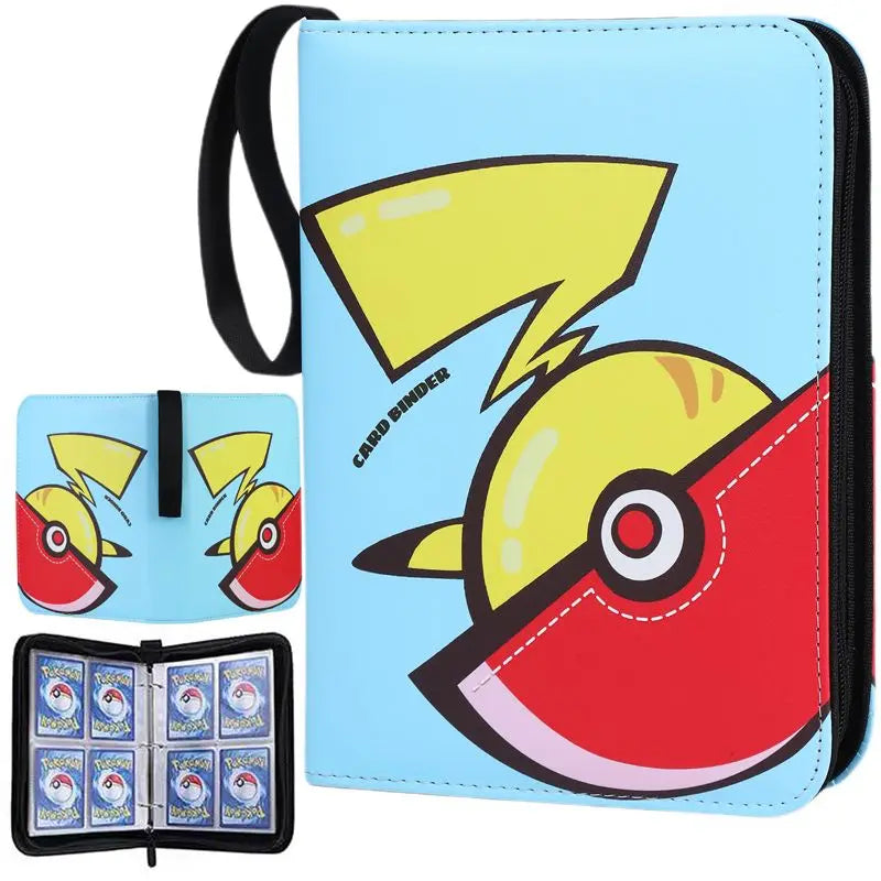 Pokemon Card Binder 400 Pocket Anim Card Holder Album Trading Card