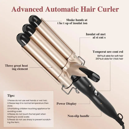 Ceramic Curling Iron Pro.