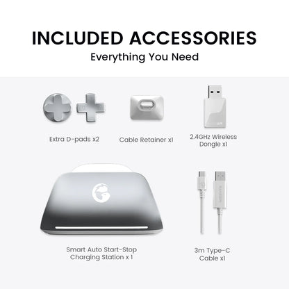 GameSir G7 Pro Xbox Series X|S Controller with TMR Sticks, Hall Effect Triggers, Magnetic Faceplates, Gyro, Smart Charging Dock