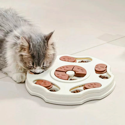 New dog puzzle toys slow-feeding dishes anti-choking bowls hidden food bowls anti-slip dog bowls cat bowls