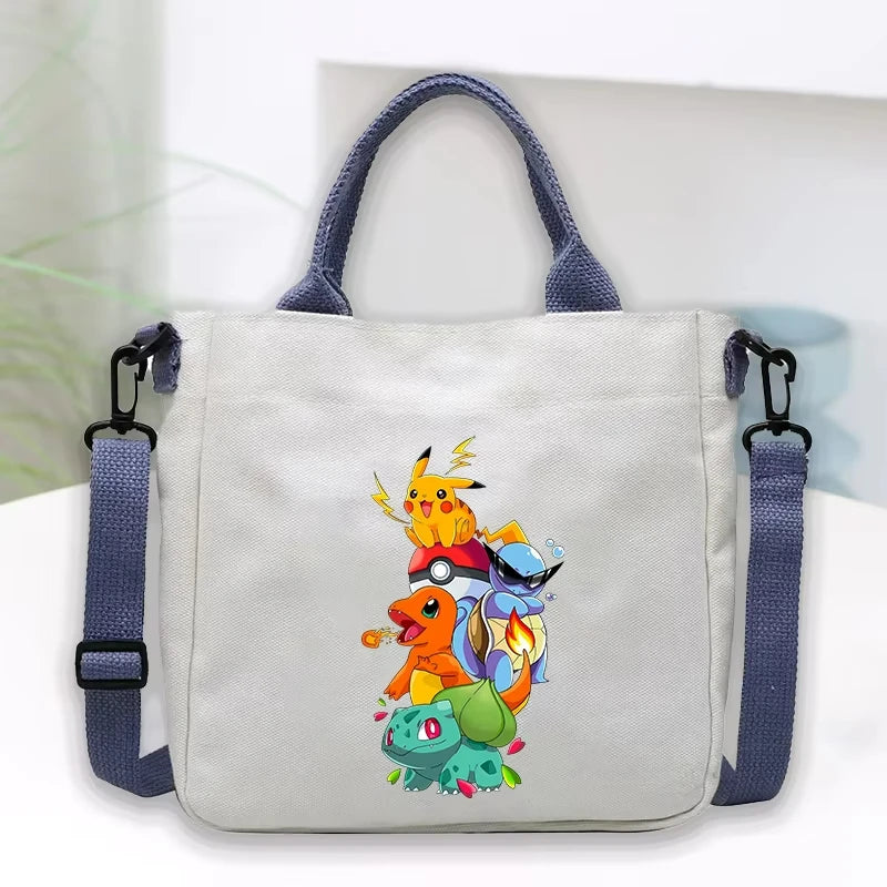 Pokemon Large Canvas Tote Bag