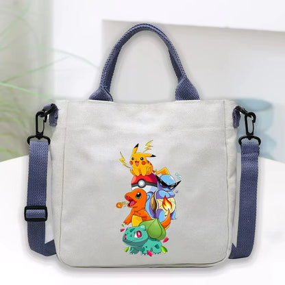 Pokemon Large Canvas Tote Bag