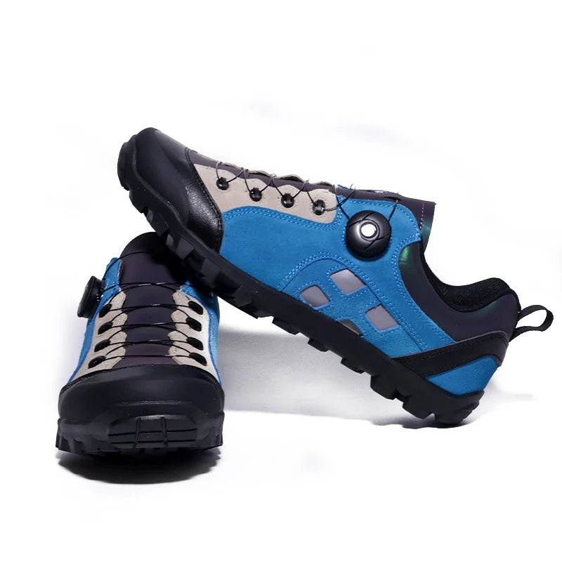 MTB-199 XC/Trail/MTB Cycling Shoes (Tênis Masculino) - Men's Gravel Road Bicycle Sneakers, SPD Cleats System for MTB Shoes