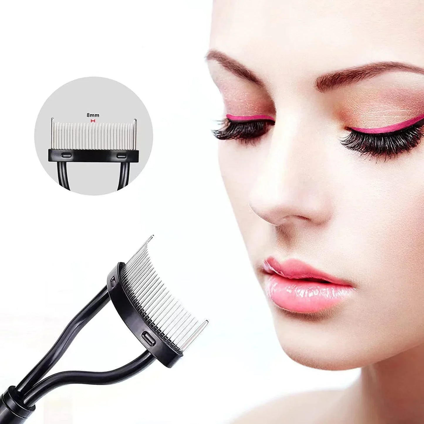 Portable Lash Brush Set.
