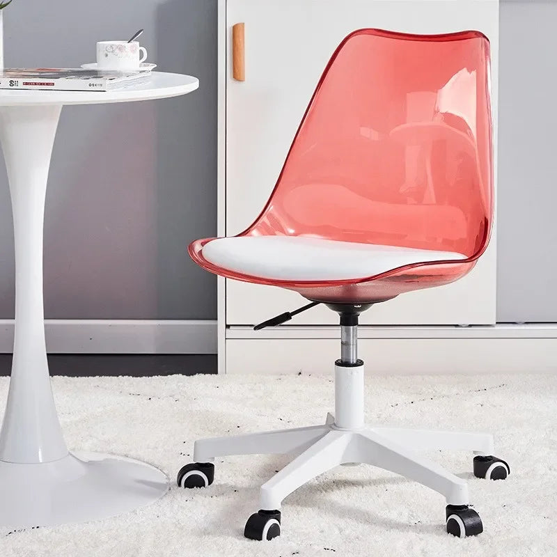 Transparent Swivel Office Chair