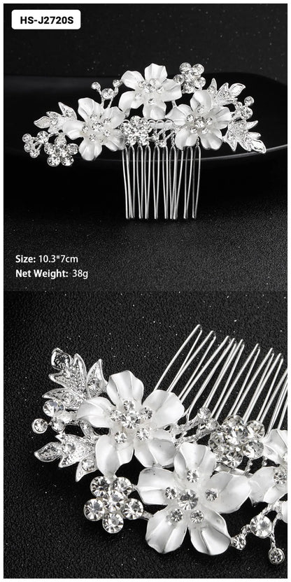Crystal Bridal Hair Comb.