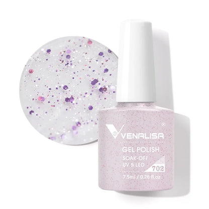 Venalisa VIP4 Nail Gel Polish HEMA/TPO FREE Full Coverage Beautiful Semi Permanent Soak Off UV LED Gel Nail Polish Gel Lacquer