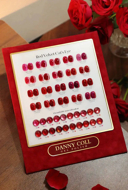 High End 9D Cat Eye Gel Polish Set With Color Board  Magnetic Gel Nail Set Luxury Cat's Eye Gel Soak Off UV LED Nail Varnish