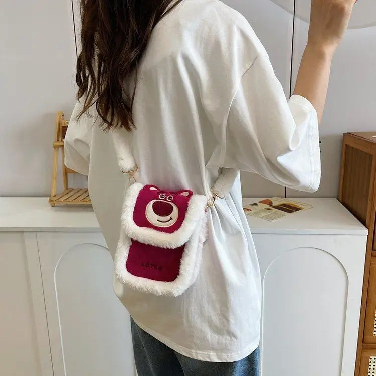 New Cute Pokemon Pikachu Plush Anime Bags Women’s Crossbody Bag Creative Cartoon Decoration Backpack Birthday Gifts Toys