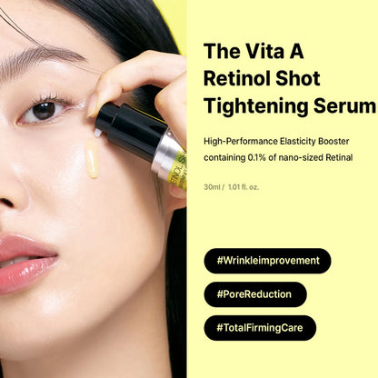 PWYUMAN Nano-Retinol Shot Serum: 30ml Advanced Inner Elasticity Booster