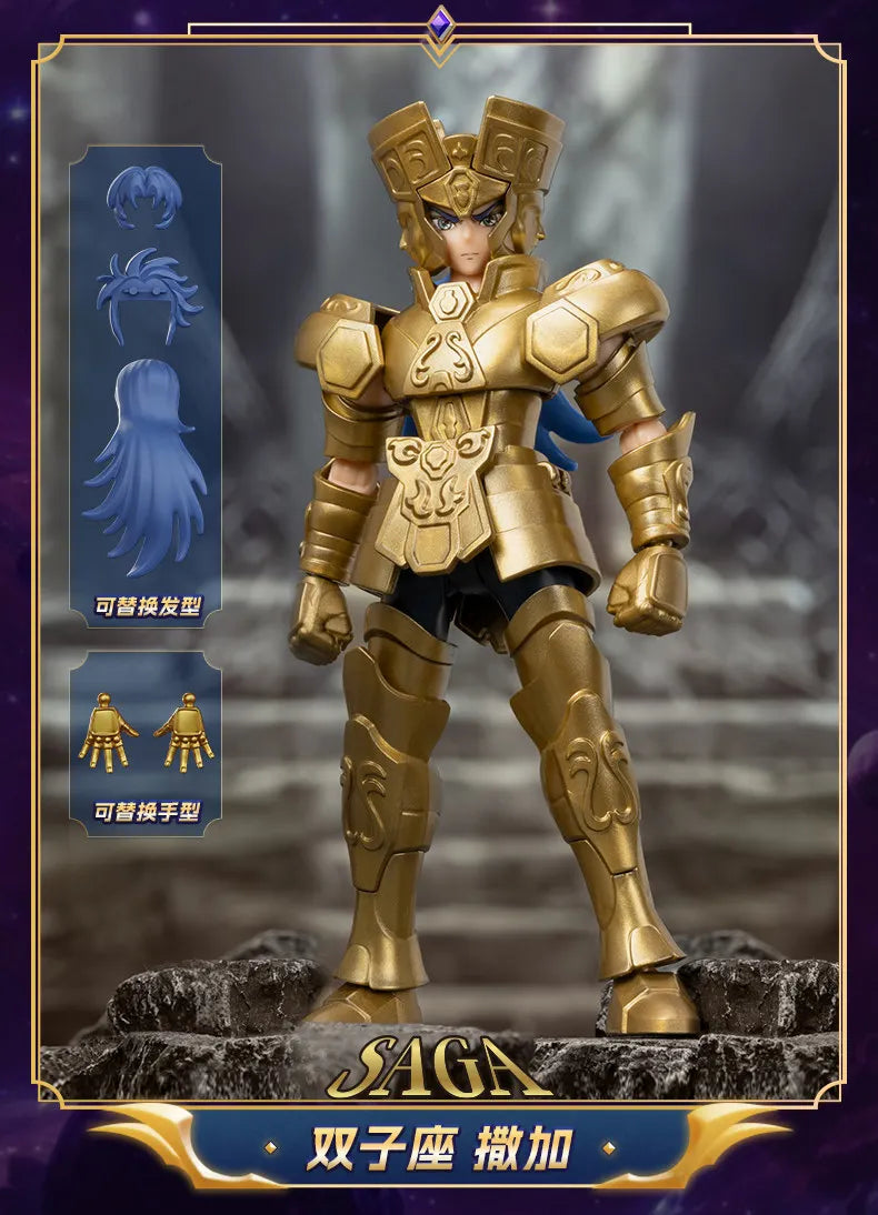 In Stock Saint Seiya GALAXY VERSION 04 Virgo Gemini Pisces SAGA Shaka Pegasus Phoenix Ikki Assembled Model Toys Gold Saint 01/02