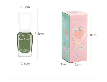 40 Colors Water-Based Nail Polish