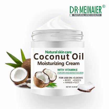 Dr. Meinaier Natural Coconut Oil Moisturizing Cream: Premium Vitamin E Skin Repair