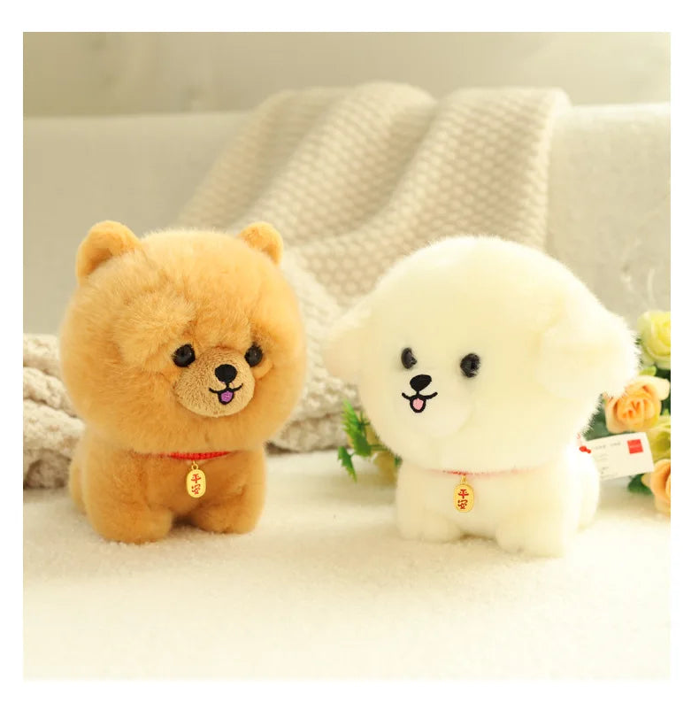 Birthday Gift Cute Puppy Doll Plush Toy Husky Doll Corgi Doll Simulation Animal Plush Doll Children Toy Gift